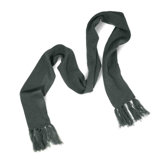Oslo Cable Knit Scarves Charcoal